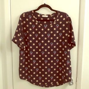 Silk Equipment blouse